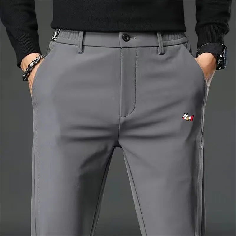 Spring Autumn Golf Pants Men Korea Fashion Elasticity Golf Wear Men's Trousers Sports Long Pants Casual Work Pants size 34 36 38