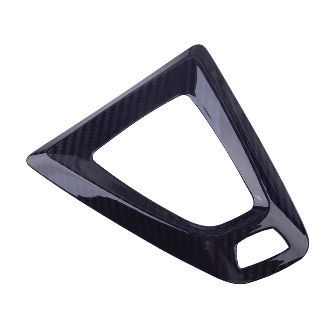 Черная центральная консоль из углеродного волокна панель переключения передач