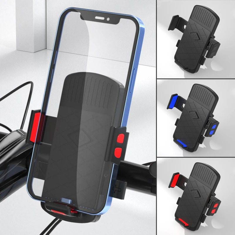 

Bicycle Mobile Phone Holder Quick Detachable Universal Smartphone Stand for Road Bike Mountain Bike Motorcycle XR-Hot