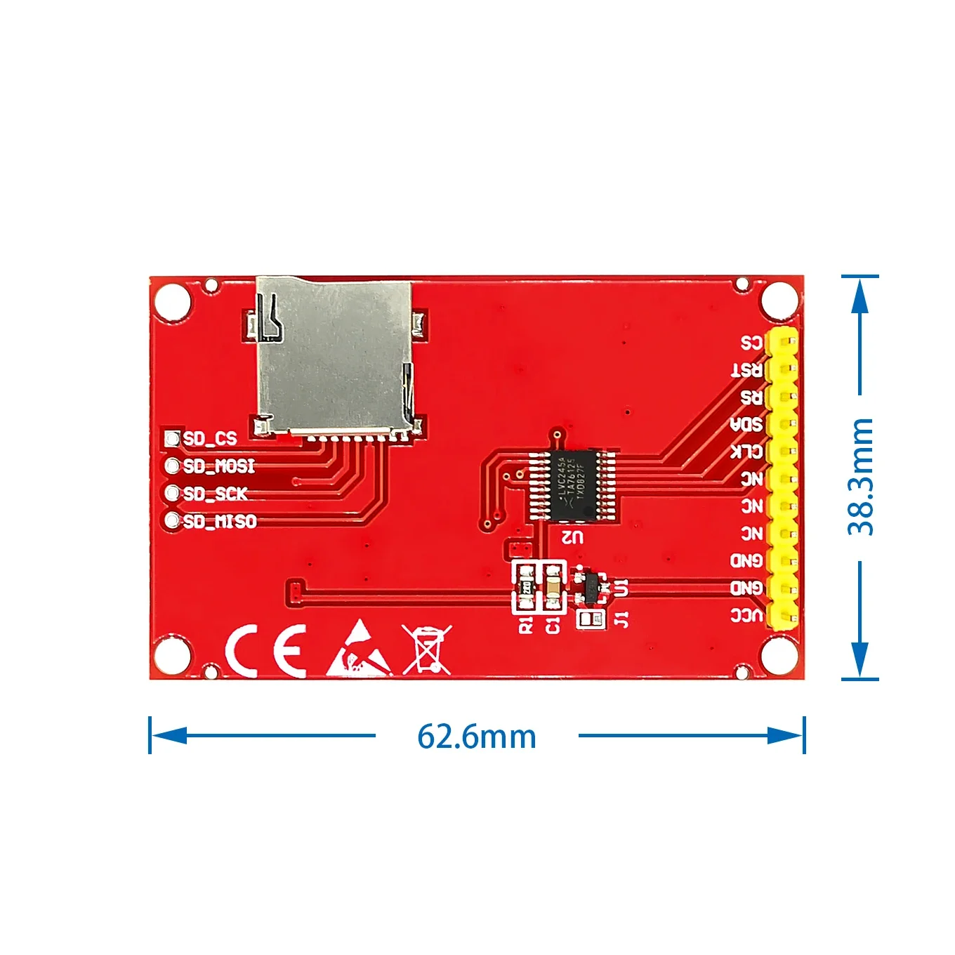 1 8-дюймовый TFT ЖК-дисплей модуль ST7735S контроллер 128x160 51/AVR/STM32/ARM 8/16-битная плата