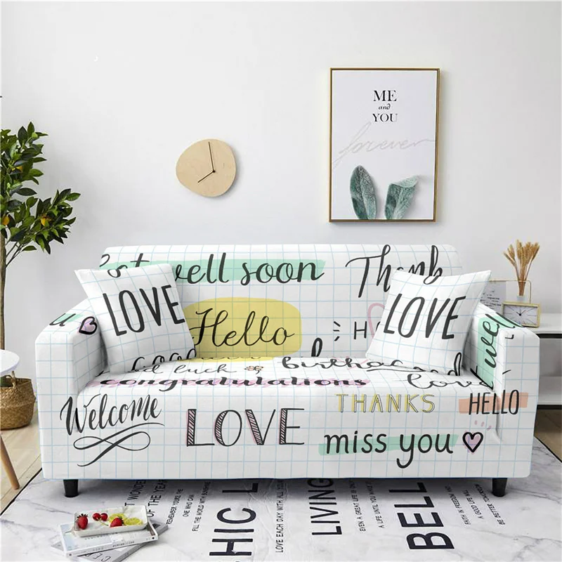 

Английский эластичный чехол для дивана в гостиную, чехол для дивана, шезлонг, фотостудия, угловой диван, чехол для 1/2/3/4-местного дивана