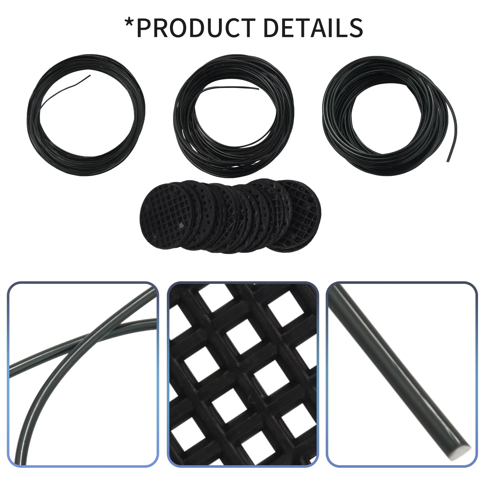 Проволока для бонсай набор с отверстием цветочного горшка сетчатая подкладка