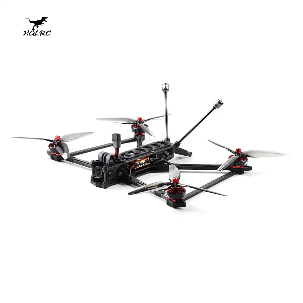 

HGLRC Rekon7 PRO LR O3 ZEUS F722 48A O3 Air Unit M80 PRO GPS 2806,5 1250KV 6S FPV 7inch Freestyle Long Range Digital Drone