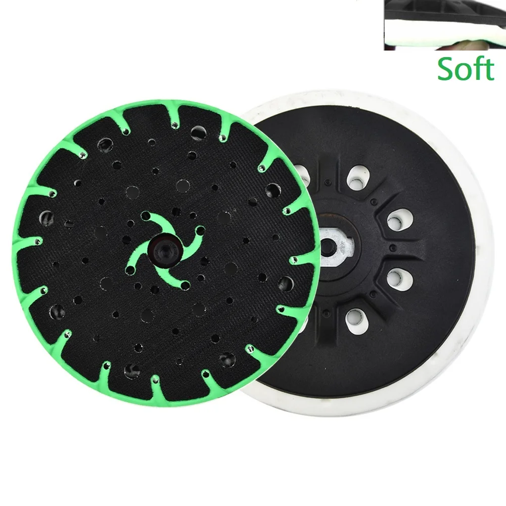 

6 Inch 150mm 48 Holes Sanding Backing Pad Hook And Loop Grinding Polishing Disc Soft Hard For Festool ETS EC 150 Sanders