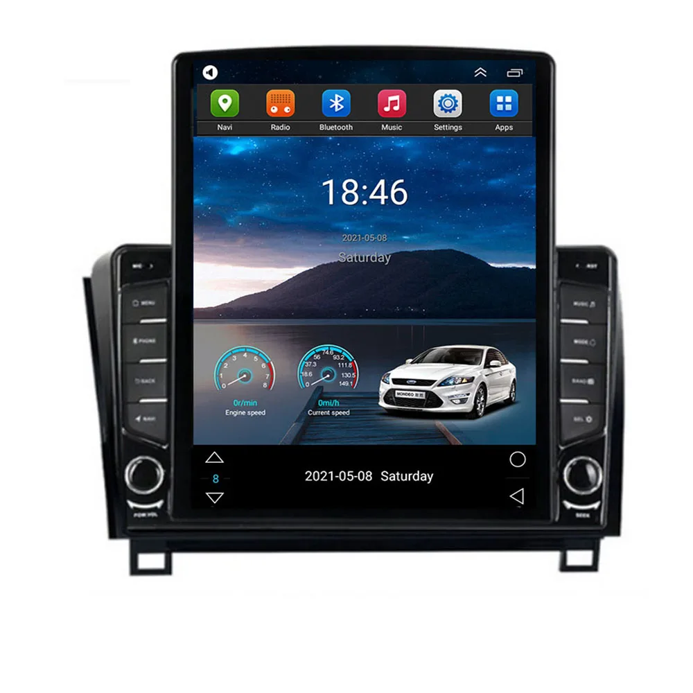 

9.7" Android 12 For Toyota Tundra 2007-2035 Sequoia 2008-2035 Tesla Type Car Radio Multimedia Video Player Navigation GPS RDS