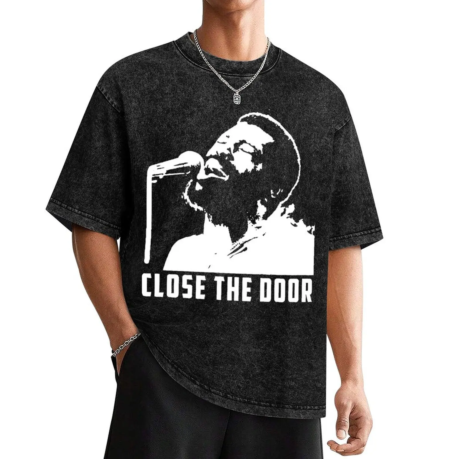 Черно-белая футболка с плакатом для певицы Тедди Pendergrass персонализированной