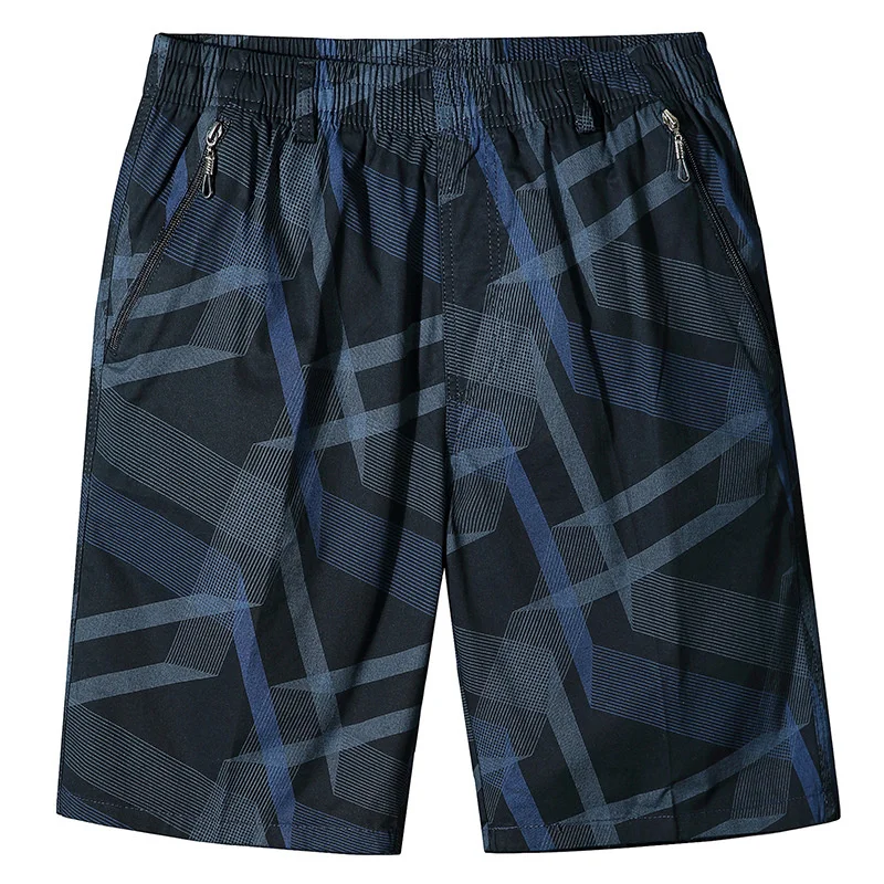 

2022 New Summer Cotton Printing Shorts Men High Quality Casual Business Social Elastic Waist Men Shorts 6 Colors Beach Shorts