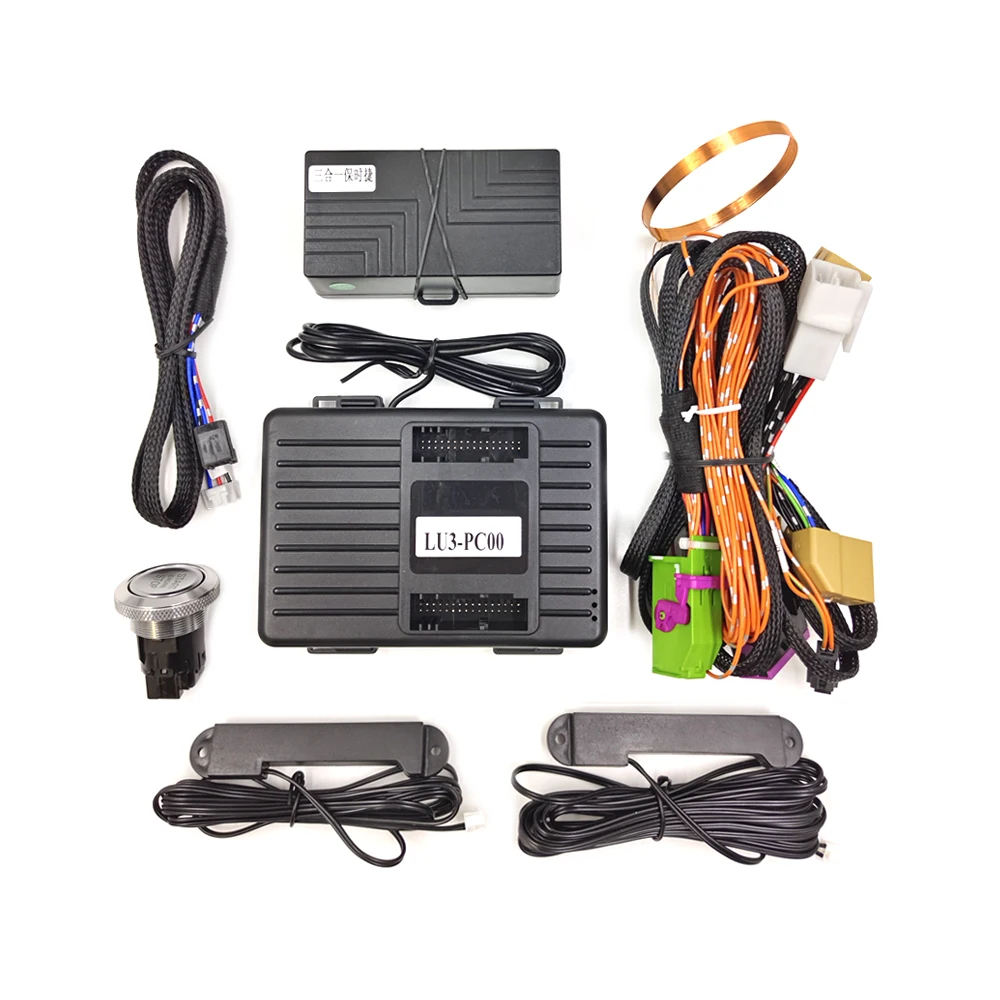 Для Porsche Cayenne 2011-2017 добавление системы Push Start Stop с дистанционным управлением и PKE