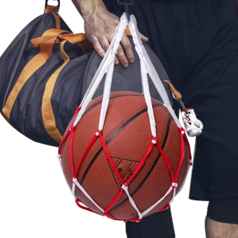 

Single Ball Net Bag Good Toughness Volleyball Bags For Players Football Accessories Single Ball Carrier For Carrying Basketball