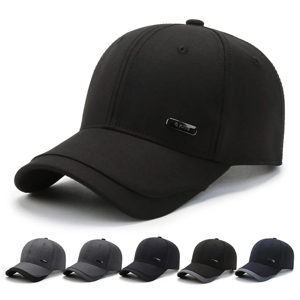 

Винтажная хлопковая шапка для папы с двухслойной верхушкой регулируемая бейсболка модная кепка-тракер Повседневная Кепка с козырьком s