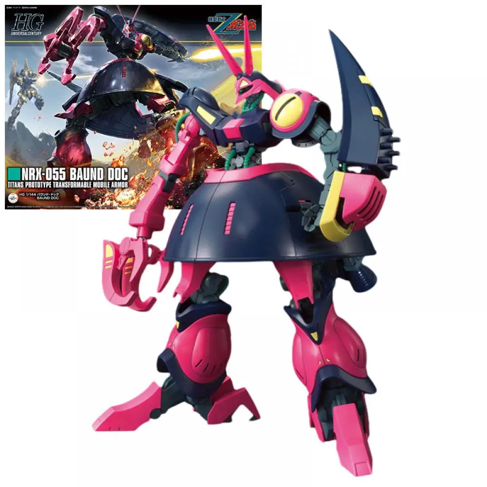

Bandai HG 1/144 NRX-055 Baund Doc Titans прототип трансформируемая мобильная модель брони сборная фигурка строительные игрушки