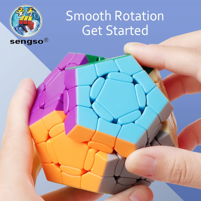 SENGSO Высококачественный Магический Куб 2x2 3x3 4x4 Megaminx Tower Без Наклеек