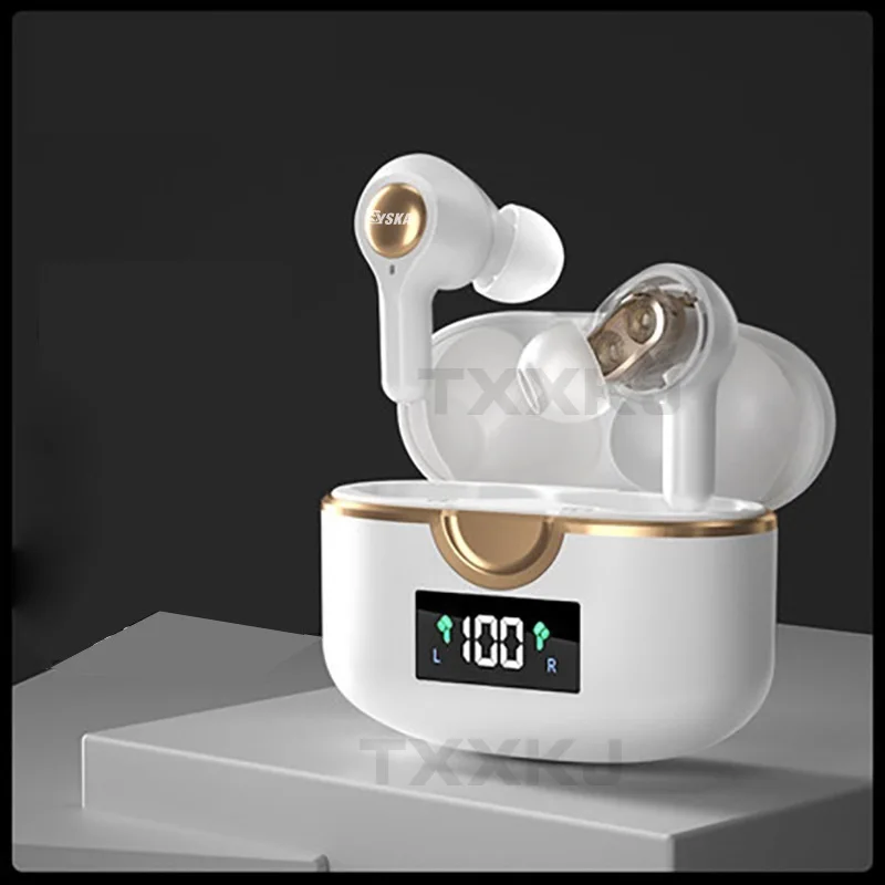 

Border explosion model T22 TWS wireless bluetooth headset display double moving coil four speakers bluetooth headset bass