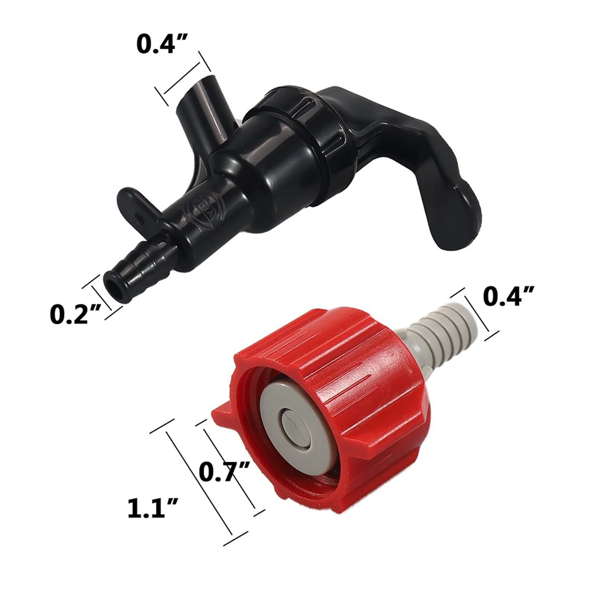 Универсальный красный клапан BIB для сумки Coca Cola в коробке смеситель сиропов