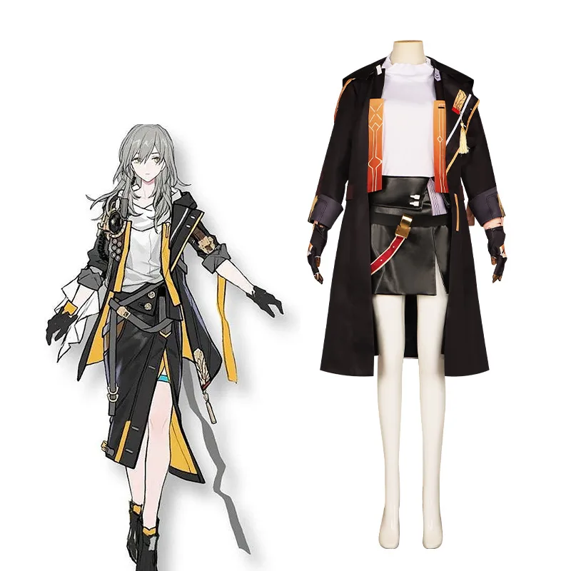 

Game Honkai: Star Rail Trailblazer Female Protagonist Cosplay Costumes Anime Suit Women Fancy Dress Outfit Wig Halloween Party
