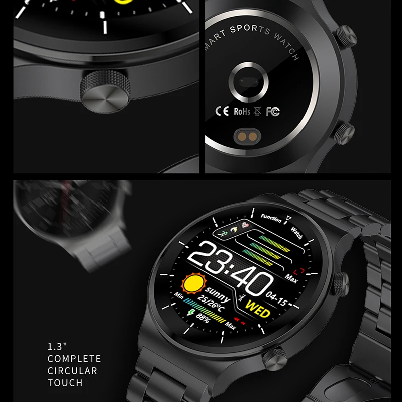 

C12 Silicone Smart Watch Men's and Women Sports Watches Waterproof Wrist Smartwatch Man Watch for Men Free Shipping Electronics