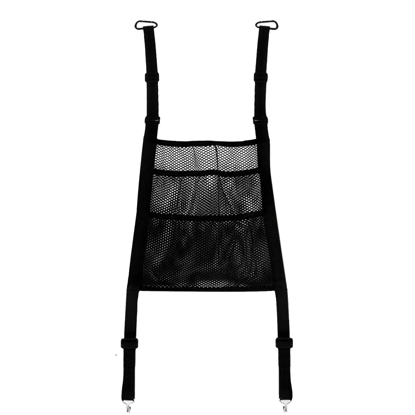 

Автомобильный сетчатый держатель для сумок, простой в установке Универсальный Автомобильный органайзер, сумка для хранения, легко установ...