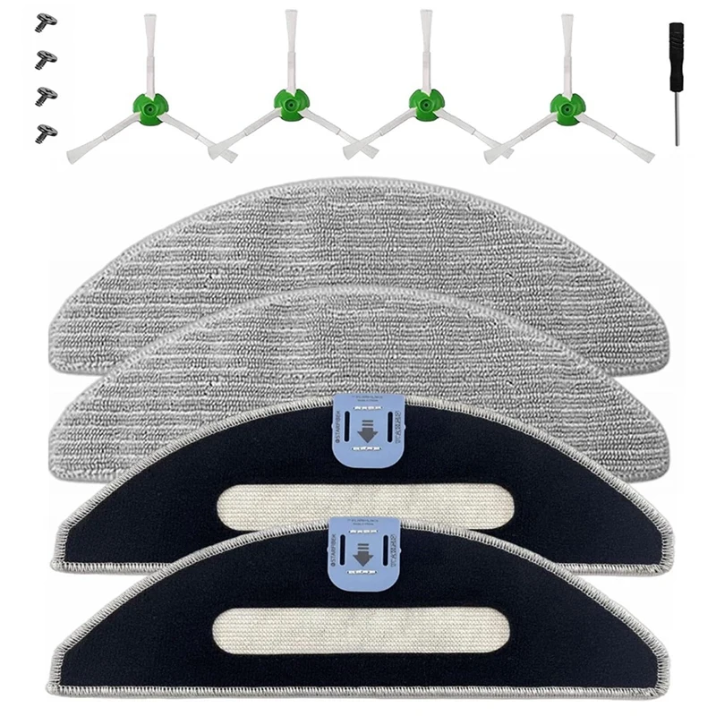 Подушечки для швабры и боковые щетки комплект аксессуаров робота-пылесоса Irobot