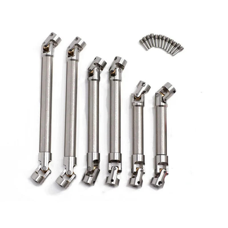 

Приводной вал из нержавеющей стали для 1/10 RC Crawler TRX4 TRX6 Axial SCX10 III RBX10 RR10 Wraith Капа D90 RC4WD Redcat GEN8