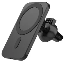 15W Magnetic Wireless Chargers Car Air Vent Stand Phone Holder Fast Charging Station For magsafe iPhone 12 13 macsafe QI Charger