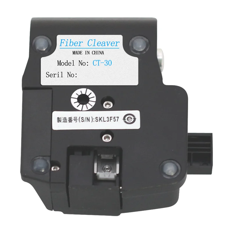 High Precision HS-30 Optical Fiber Cleavercold Splicing Hot Melt Suitable Fiber Cleaver