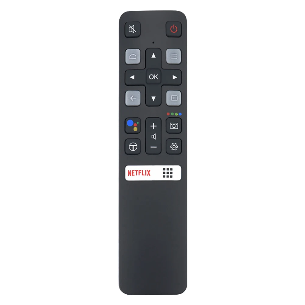 

TV Remote Control IR Infrared Replacement Part Ergonomic Home Smart Battery Powered Hotel Electronic Plastic For Tcl RC802V FMR1