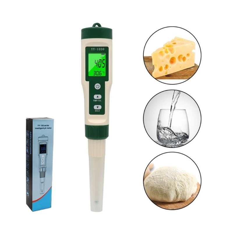

Digital Soil pH Meter Temp Large Display Accurate Acid-Alkaline Testing Tool