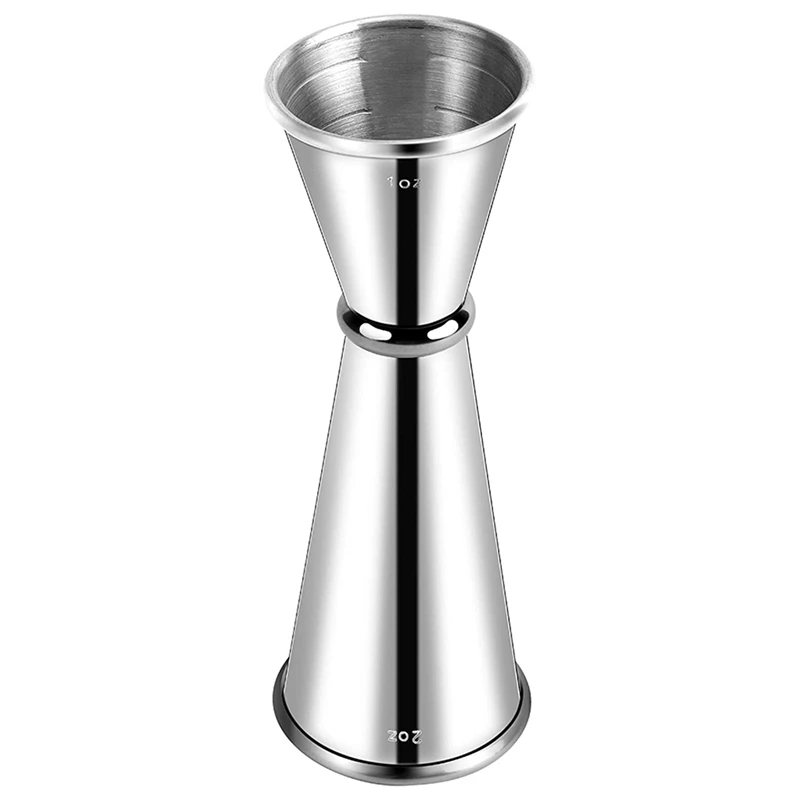 

Jigger for Bartending, Double Cocktail Jigger Premium Stainless Steel Jigger Measuring Shot Glass, Bar Tools