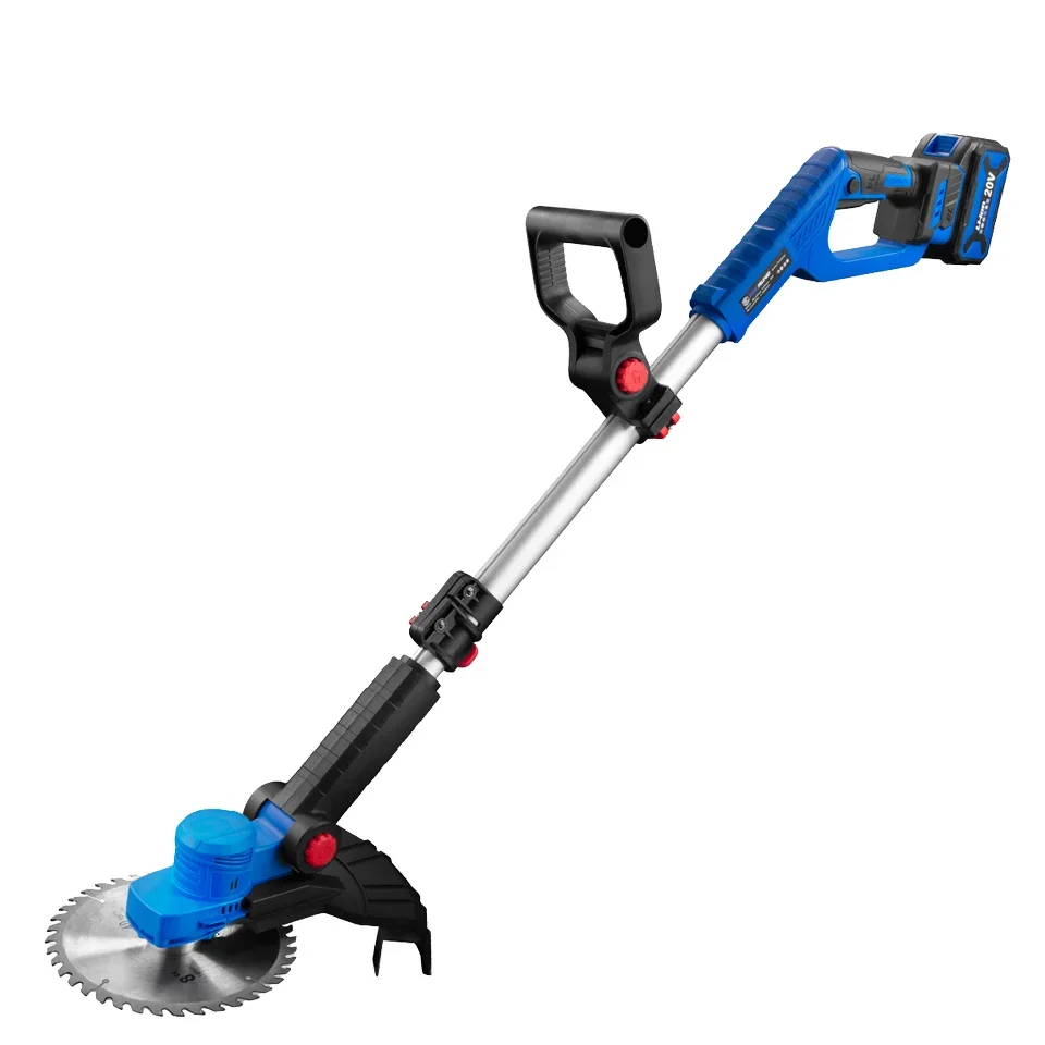 Самая продаваемая портативная электрическая синяя газонокосилка ручная с