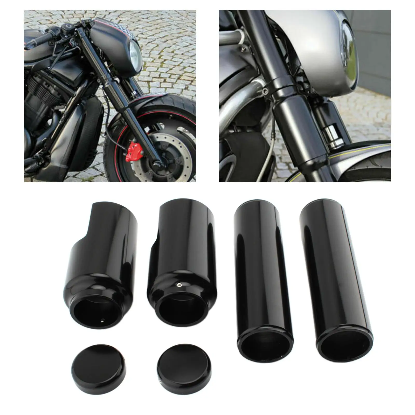 

Motorbike Cover Front Replace Protective Aluminum CNC Automotive Parts Fork Guards Spare Part 007-2011