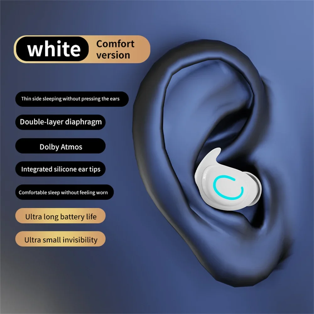 TWS Беспроводные наушники Bluetooth 5.0 Сверхдлительный режим ожидания Бег Бас