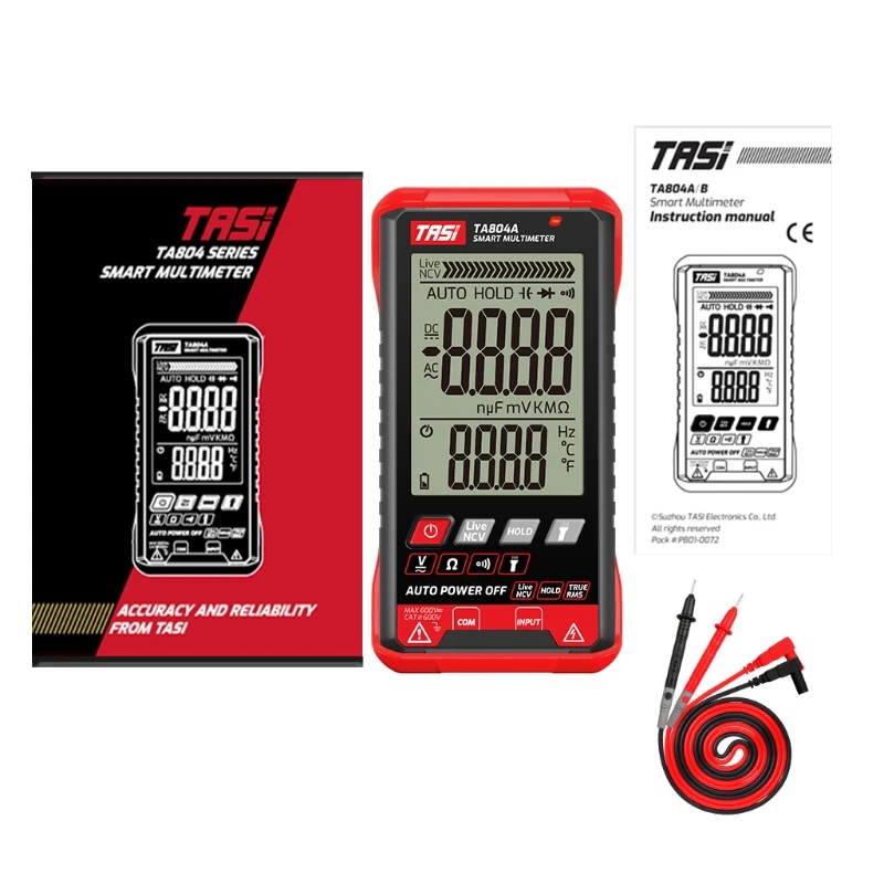 

DIGITAL MULTIMETER Professional Auto Tester True Rms 6000 Counts multimeter ultrathin intelligent OHM NCV Voltage meter