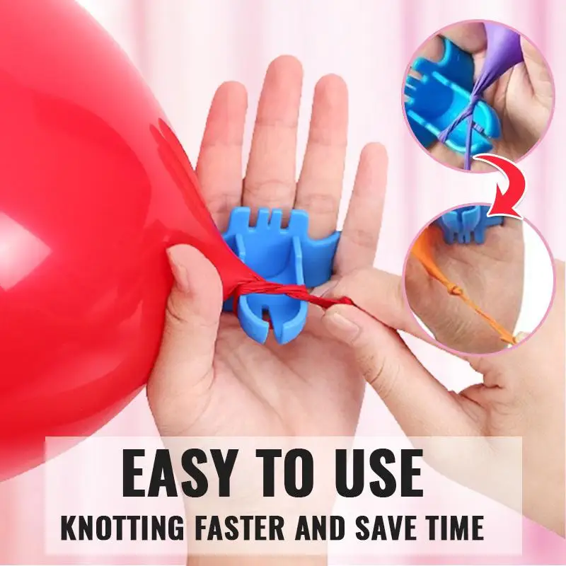 

Balloon Tie Tool Balloon Dot Glue Easy Balloon Clip Knot Tie Arch Garland Decor Strip Kit Balloon Tape Tying Wedding Party Decor