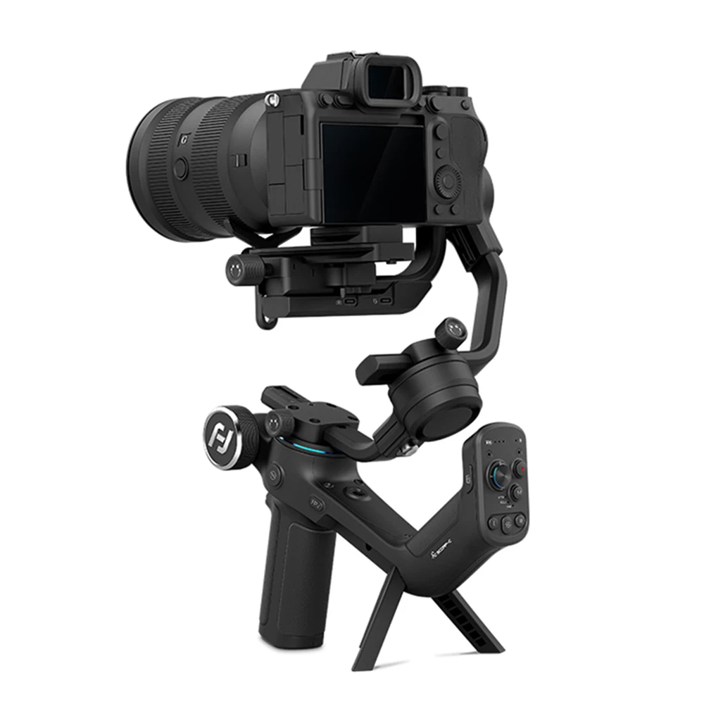 

3-осевой ручной карданный стабилизатор рукоятка для DSLR камеры Sony/Canon со штативом
