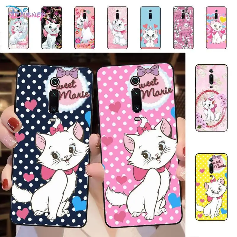 

Disney Marie Cat Phone Case for Redmi 5 6 7 8 9 A 5plus K20 4X 6 cover