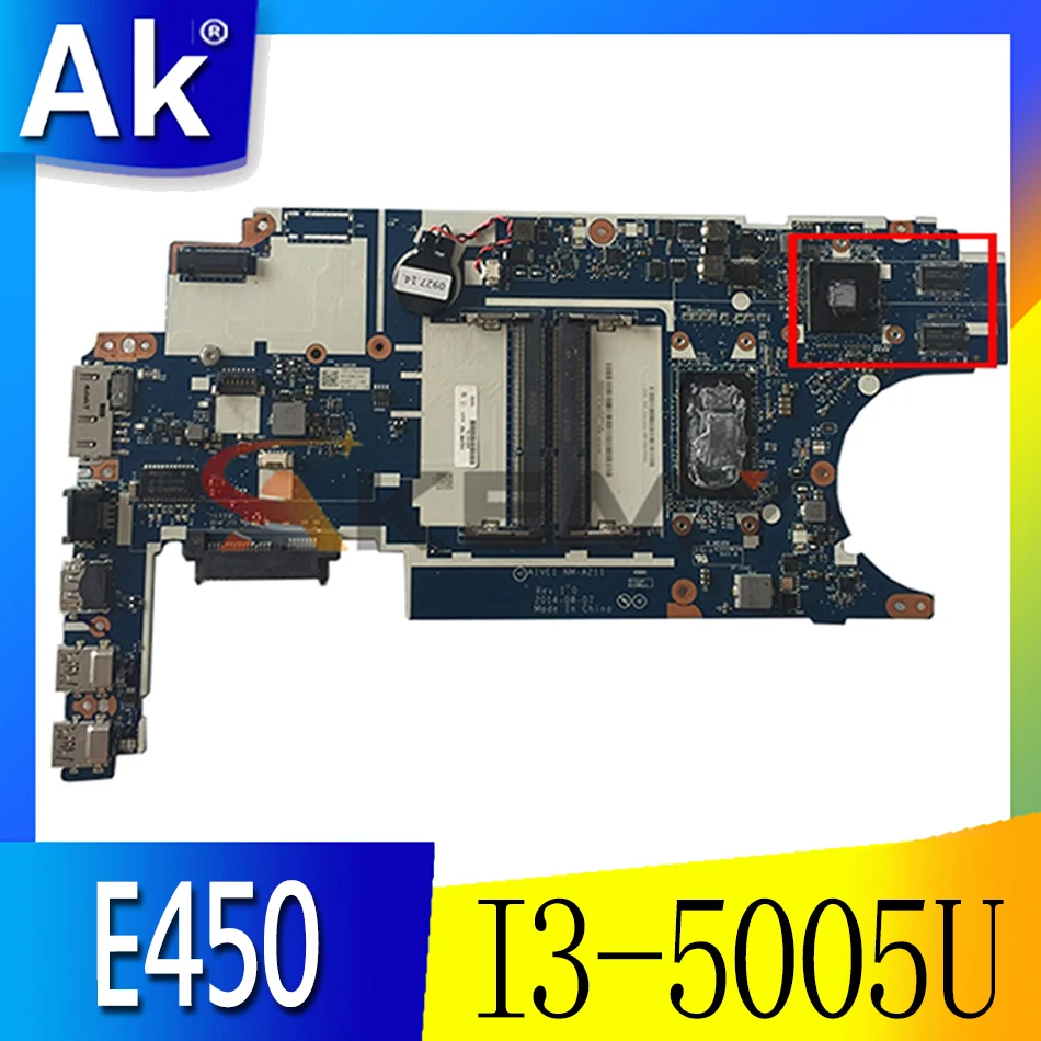 

Thinkpad is suitable for E450 E450C I3-5005U Notebook PC independent video card motherboard. NM-A211. FRU 00UP293 00UP292