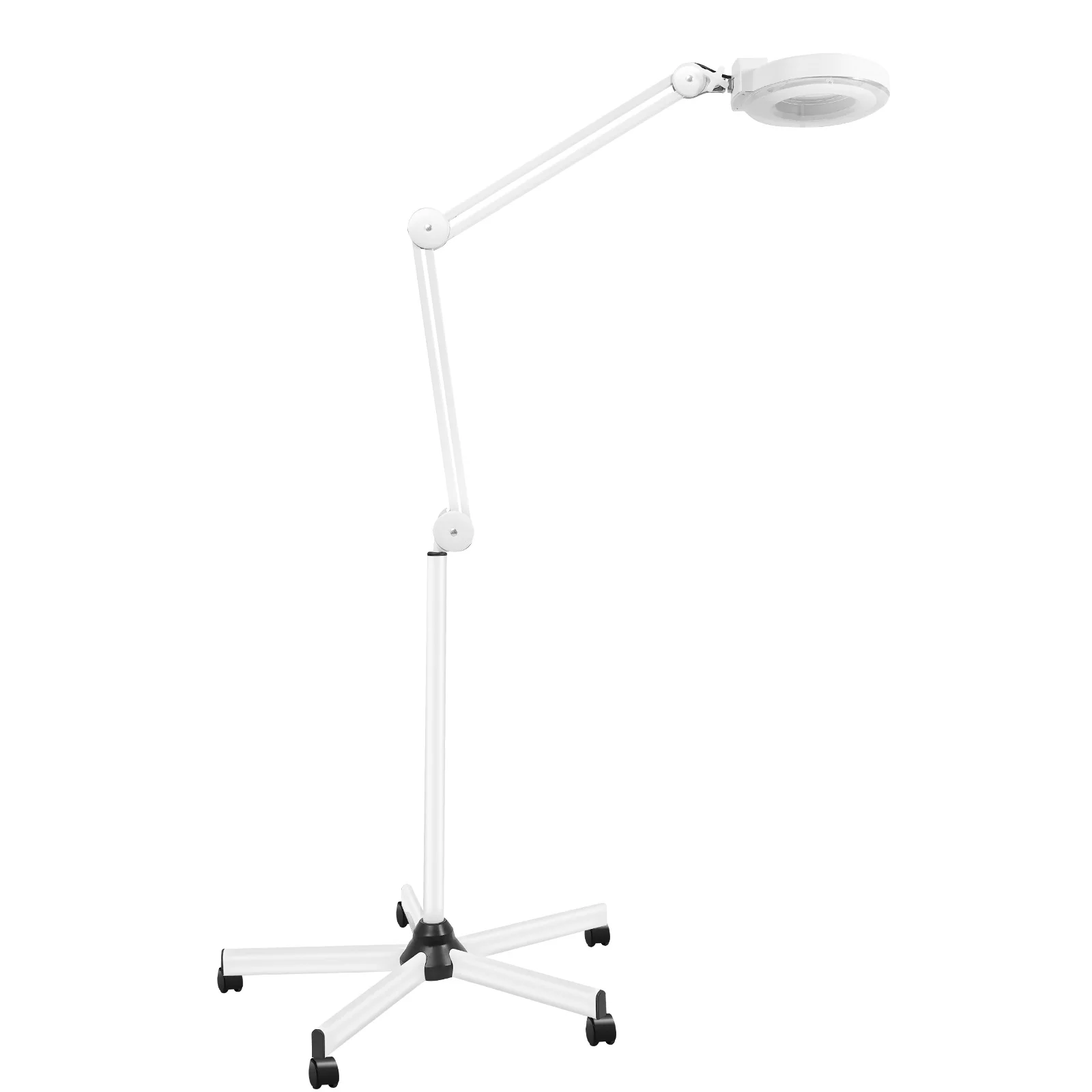 5-кратная лупа с подсветкой 360 ° Светодиодная увеличительная лампа напольная