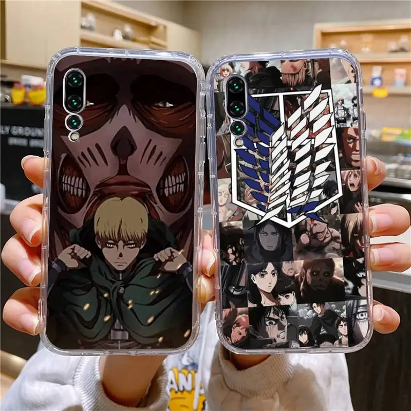 

Allen Attack On Titan Phone Case For Xiaomi 11 Redmi Note 11pro5G 8T 9A 9S 12S K30 10T Pro Ultra K40pro Transparent Case