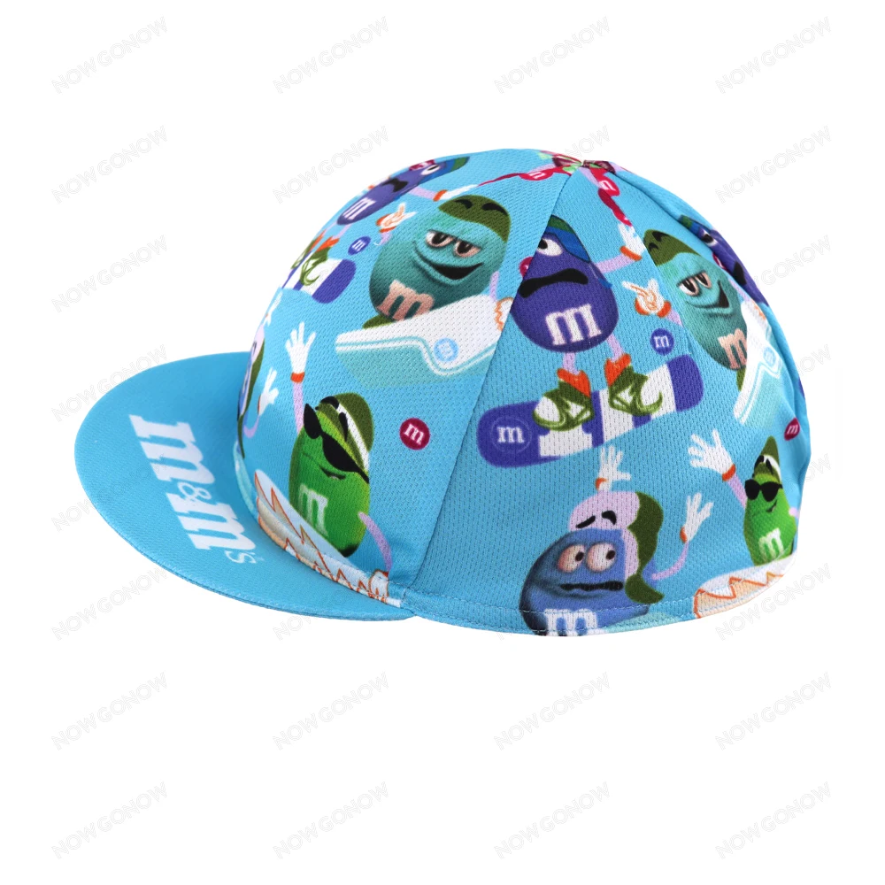 Кепка велосипедная унисекс мультяшный головной убор для езды на велосипеде