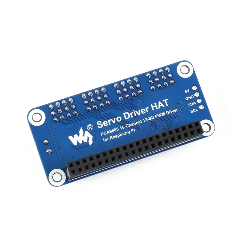 Плата расширения серводвигателя 16-PWM Защитная крышка для RPI Raspberry Pi 0 Zero 2 0W 3B Plus 3 4 5
