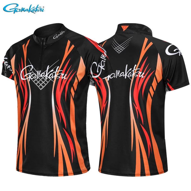 

2023 New Fishing Clothing Quick Drying Outdoor Sports Fishing Clothes Breathable Anti-UV Short Sleeve Fishing Shirts