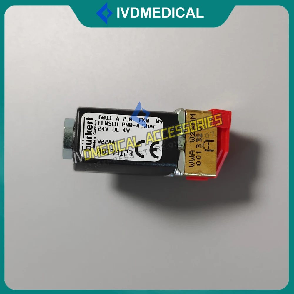 Фото Новый электромагнитный клапан Dirui CS-T240 CS-T300 CS-400 CS-600 CS-800 CS-1200 CS-1300 Burbert 6011A DC24V №1