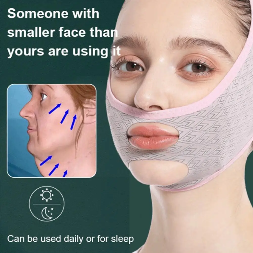 

Face Lift V Shaper Mask Facial Slimming Bandage Chin Face Lifting Belt Cheek Lift Tapes Up Waterproof Lift Neck Bands Tape M7E8