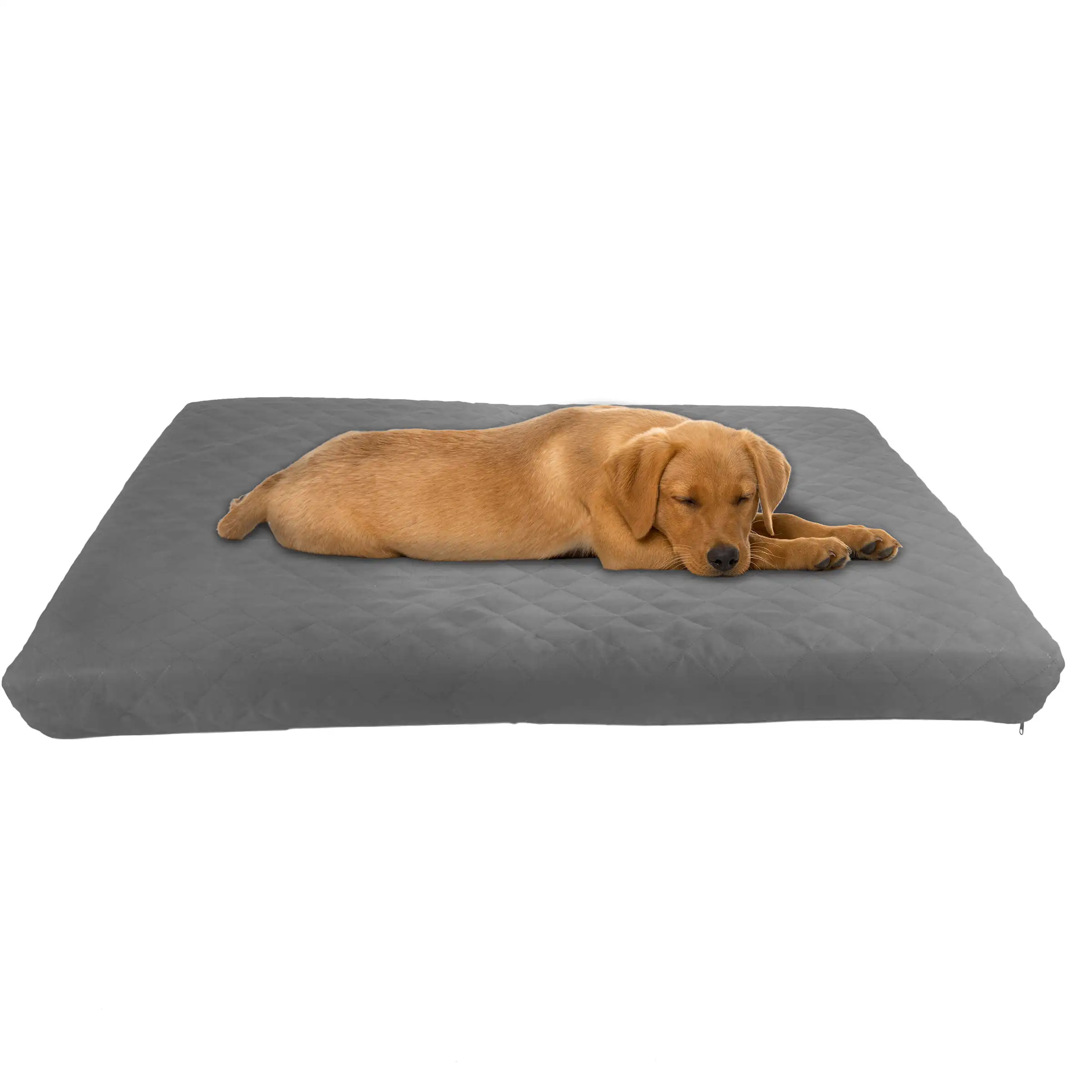 

HMTX Waterproof Dog Bed – 2-Layer Memory Foam Dog Bed with Removable Machine Washable Cover – 36x27 Dog Bed for Large Dogs u