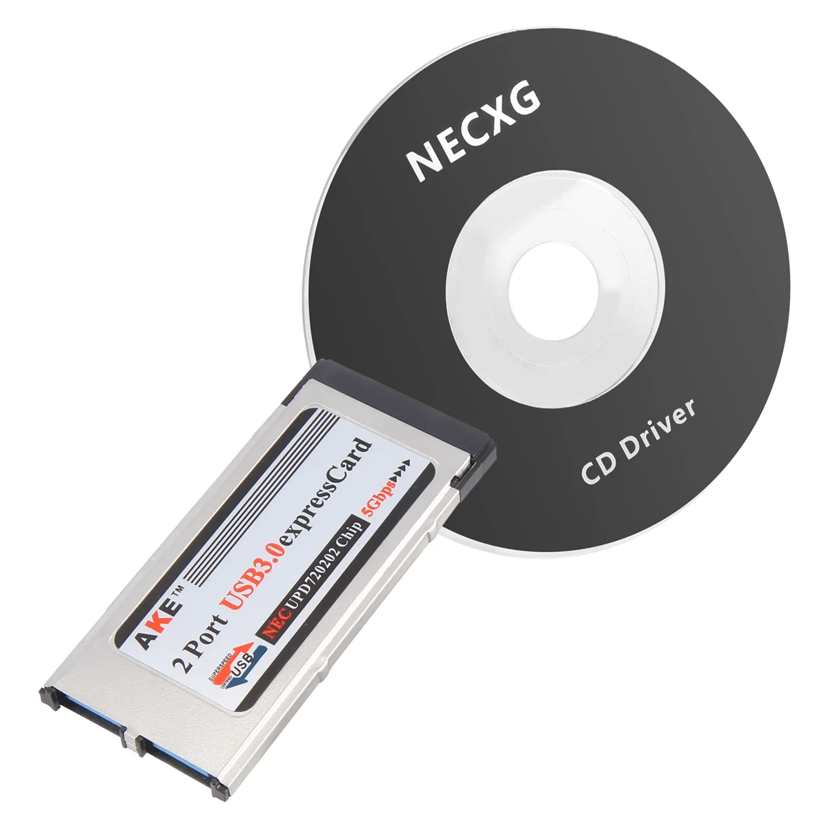 Высокоскоростная двойная 2-портовая USB 3.0 Express Card 34 мм слот PCMCIA конвертер адаптер