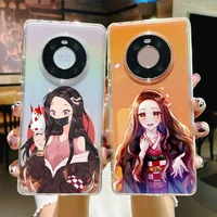babaite kamado nezuko phone case for samsung s20 ultra s30 for redmi 8 for xiaomi note10 for huawei y6 y5 cover