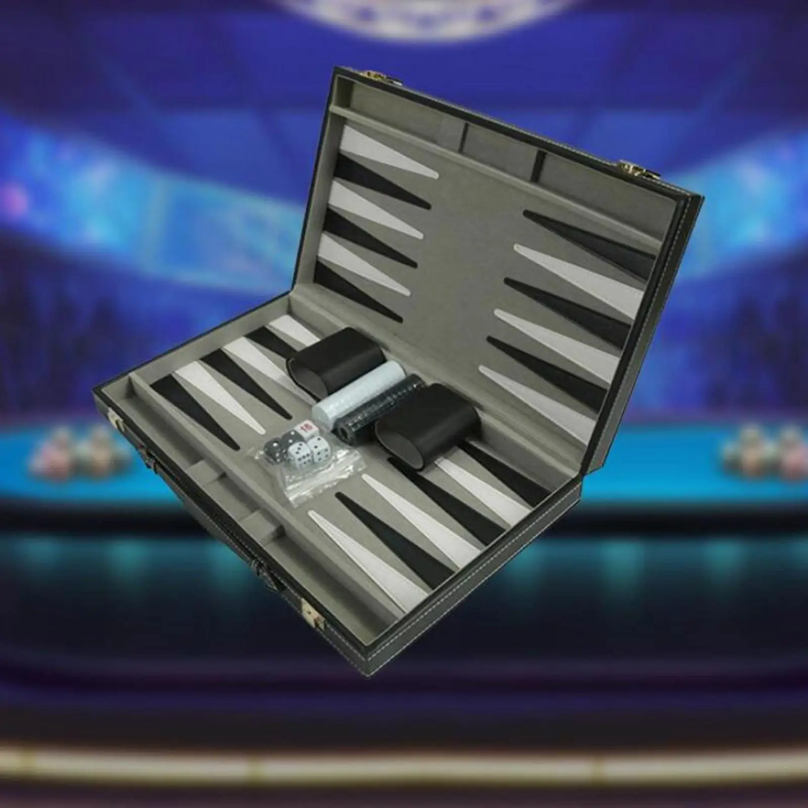 Складная шахматная доска набор нарды чехол из искусственной кожи портативный с