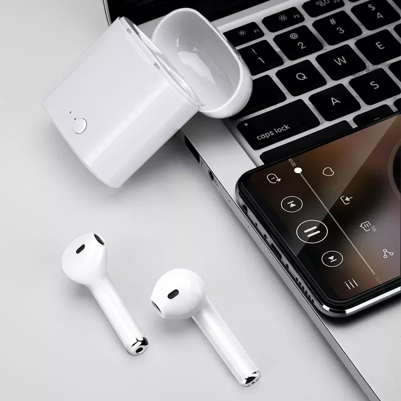 

10 шт. i12 TWS беспроводные наушники i7s Bluetooth наушники 5,0 стереогарнитура мини-наушники-вкладыши с микрофоном для телефона iPhone Android
