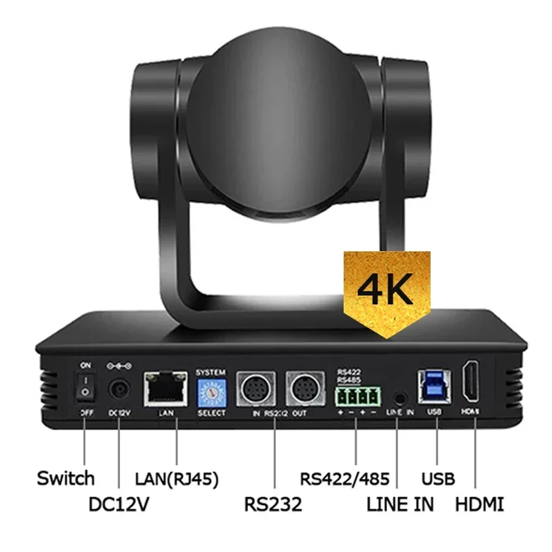 Runpu L40 4K60 Несколько сетевых протоколов 60 кадров в секунду Ptz Камера для