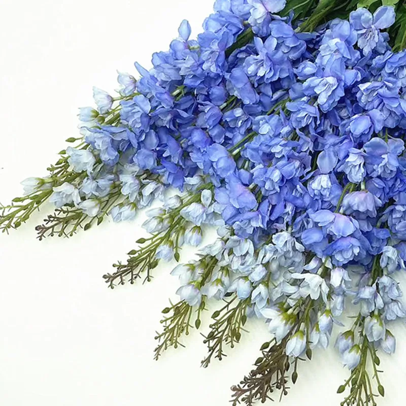 Искусственная цветочная ветка Larkspur 100 см